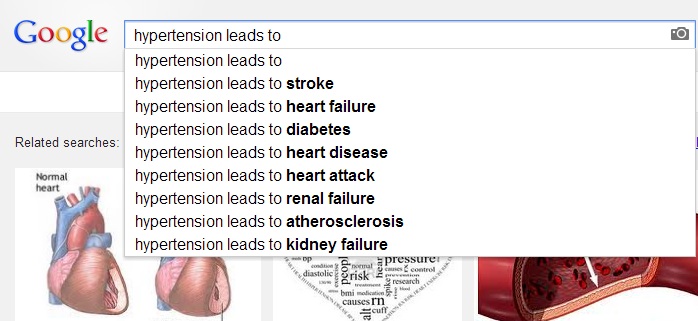 Hypertension leads to